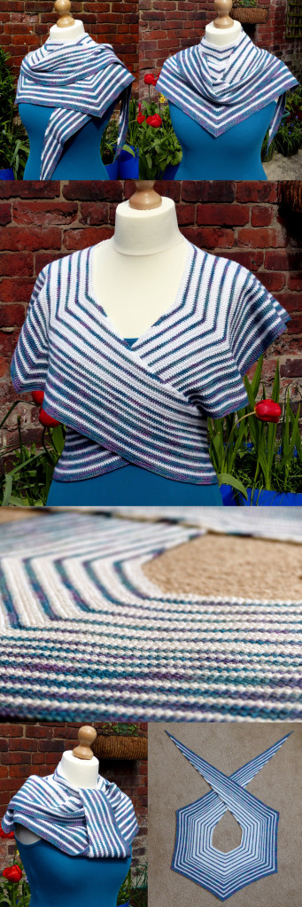Pacific Rim Crochet Shawl - free pattern from Make My Day Creative